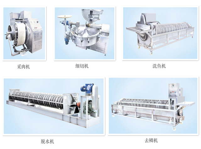Fully automatic Surimi Production Line