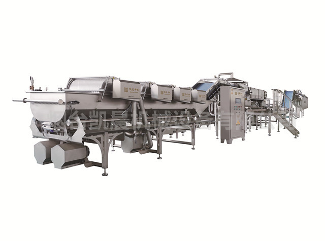 GZQ Dry-steamed fruit and vegetable blanching production line